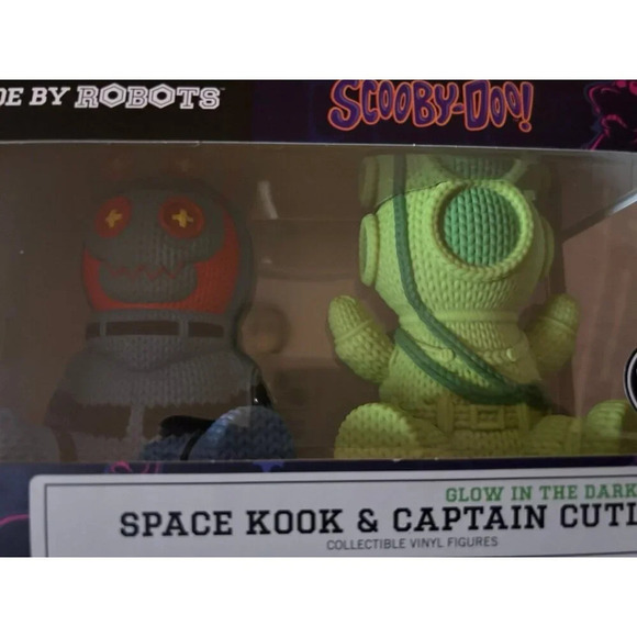 Scooby-Doo Space Kook & Captain Cutler Handmade by Robots 2” Figure Set … - Picture 2 of 3